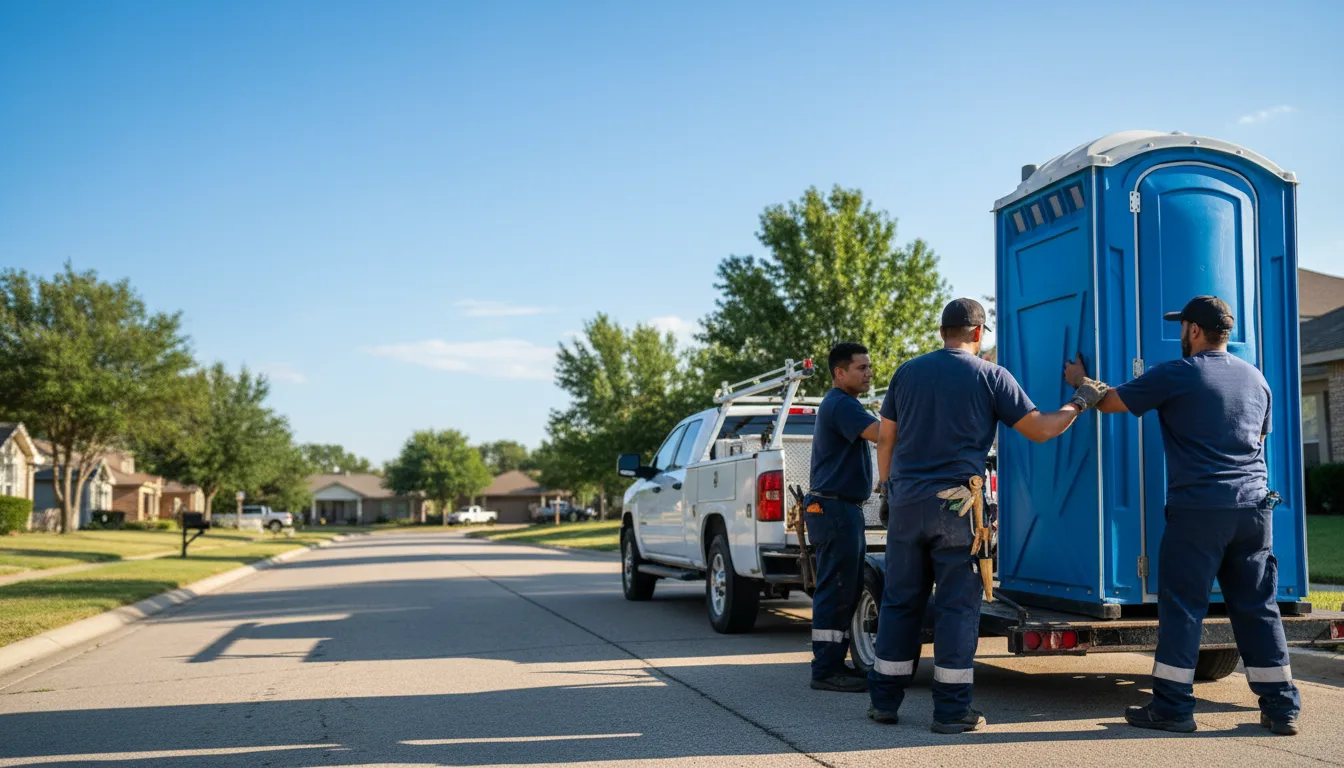 Portable Toilet Rental in Delaware, AR near me